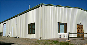 Metal Building and Offices